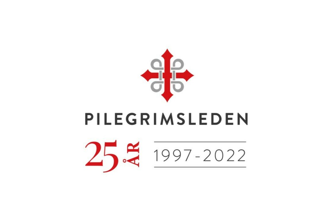 Logo pilegrimsleden 25 år