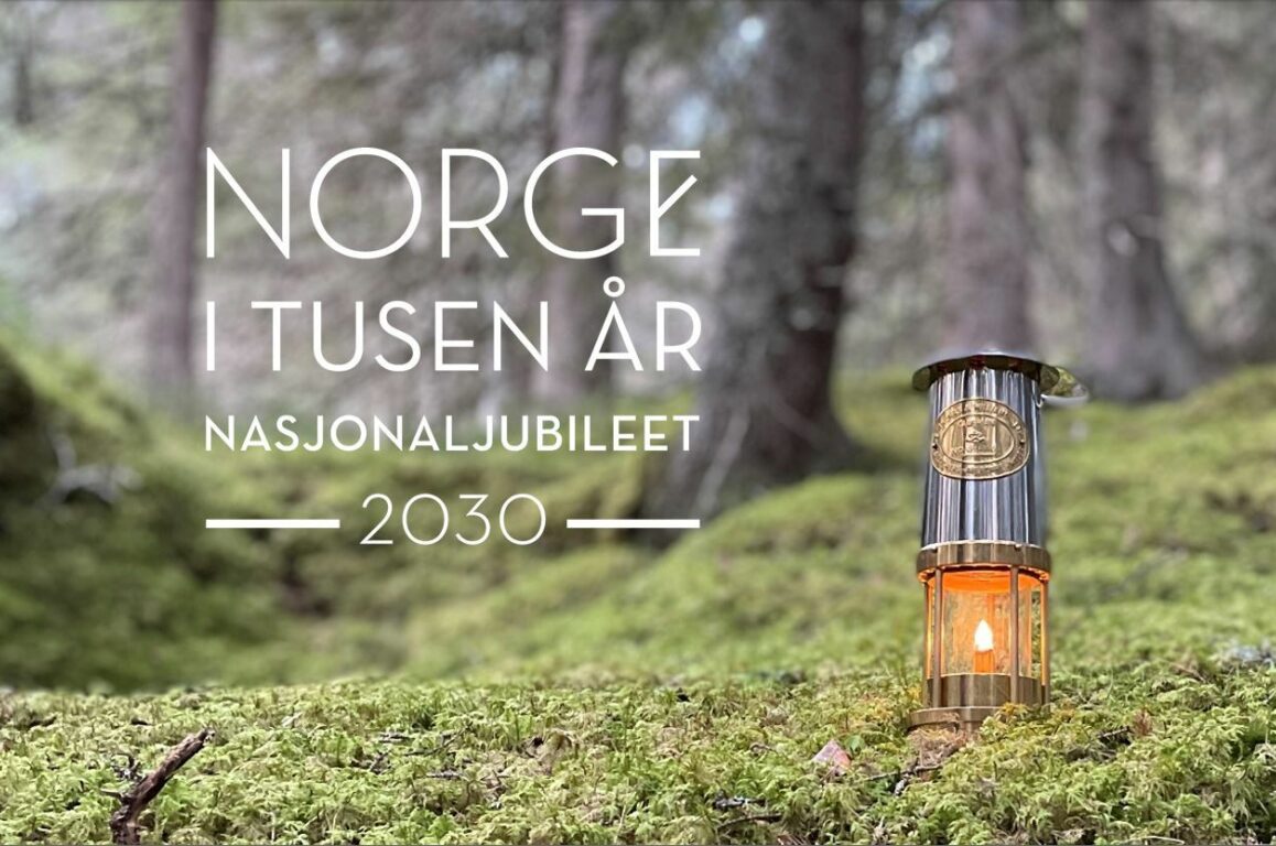 Norge i tusen år, nasjonaljubileet 2030, bilde av Olavsflammen